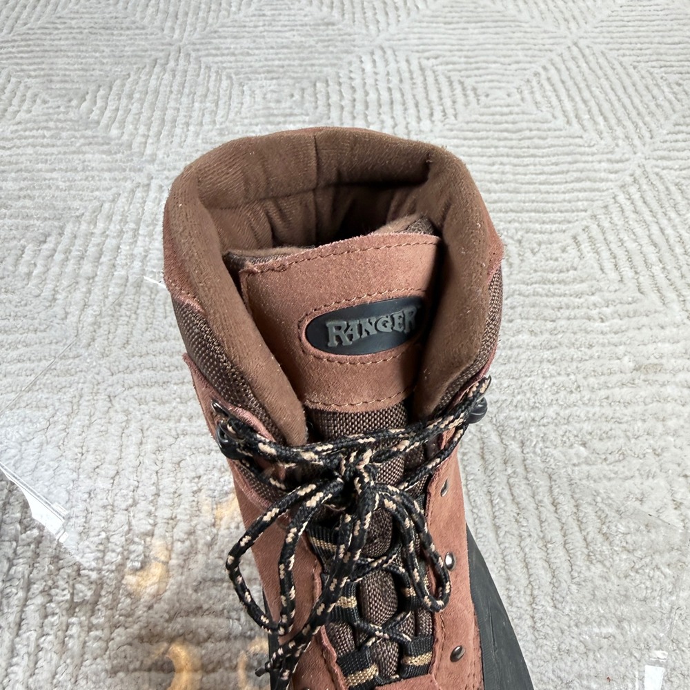 Ranger Winter Boots Men 12 Brown Duck Boots Thermolite Insulated Waterproof Snow - Picture 3 of 13